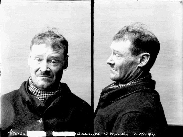 Tasmanian prisoner mugshots ca. 1900s
