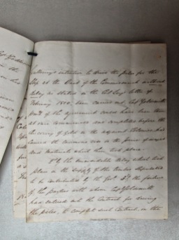 Report on Captain Goldsmith’s patent slip by the Director of Public Works, 1855